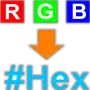RGB إلى HEX